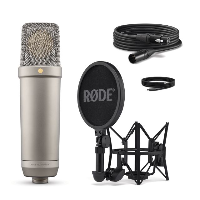 RØDE NT1 5th Generation Studio Condenser Mic – Silver - Image 3
