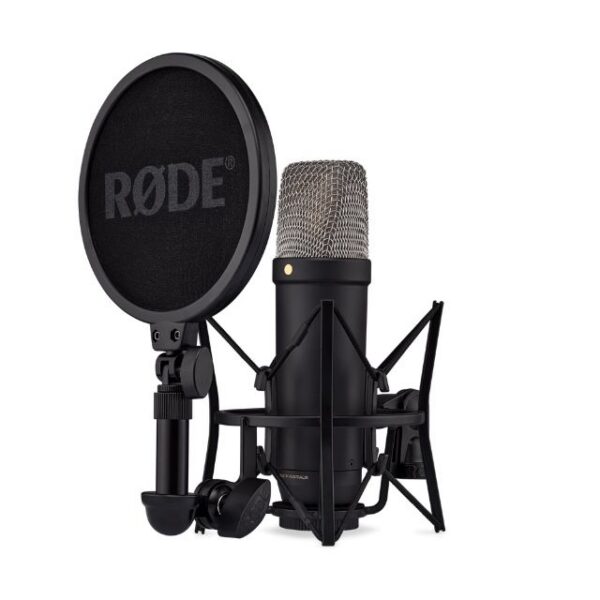 RØDE NT1 5th Generation Studio Condenser Mic – Black