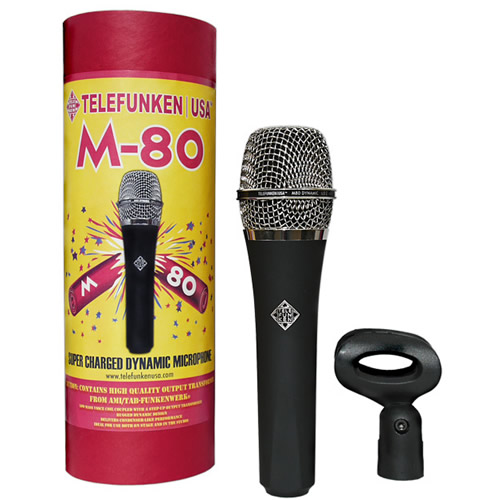 TELEFUNKEN M80 Dynamic Handheld Vocal Mic (DEMO)