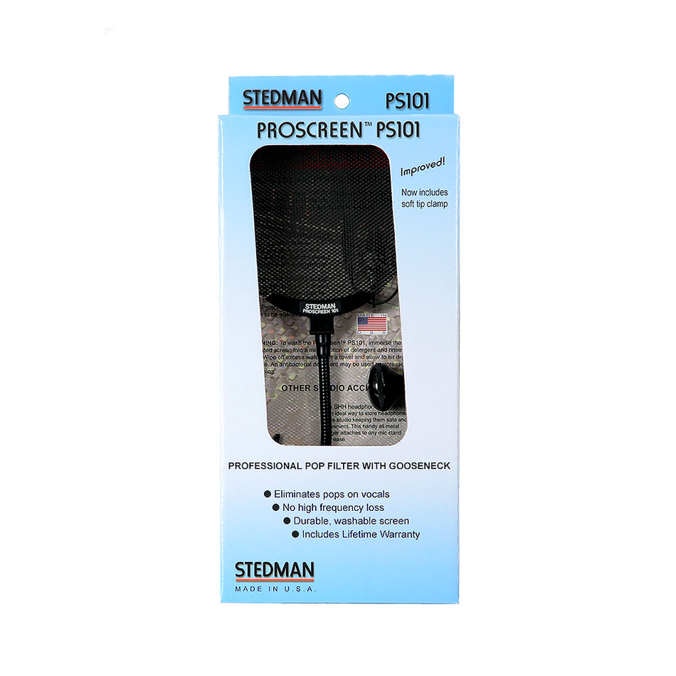 Stedman Proscreen PS101 4.6" Metal Pop Filter w/ Gooseneck - Image 3